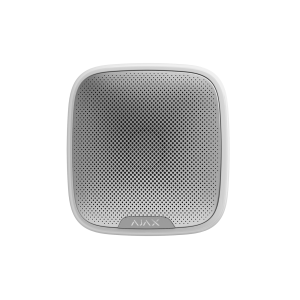 Ajax StreetSiren boîtier blanc