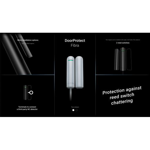Ajax Fibra DoorProtect blanc