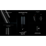 Ajax Fibra DoorProtect Plus Noir