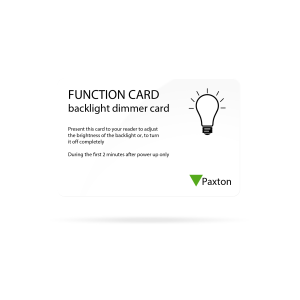 Carte Paxton Net2 LED à intensité variable