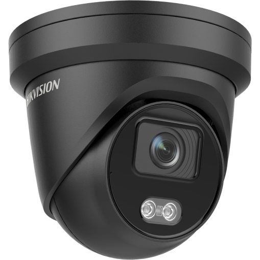 HIKVISION Caméra IP Turret avec microphone, ColorVu, 4MP