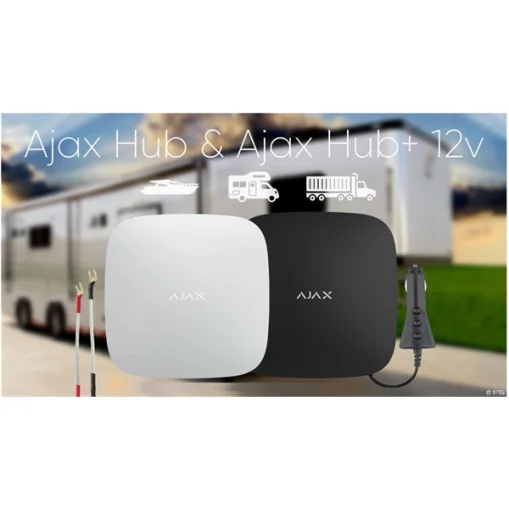 Ajax Hub 2 12/24V black EU