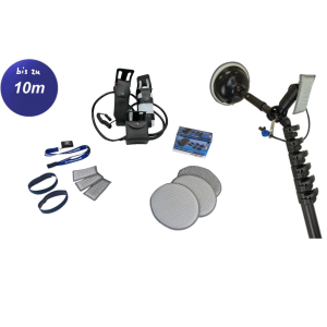 DragonFly Kit de nettoyage CCTV avec tige 10m