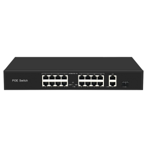 Commutateur PoE 16 ports mode CCTV