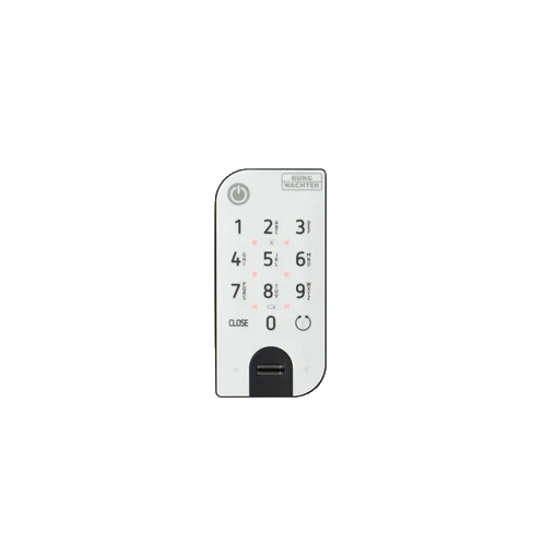 Burg Wächter secuENTRY 7712 Keypad empreinte digitale