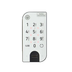 Burg Wächter secuENTRY 7712 Keypad empreinte digitale