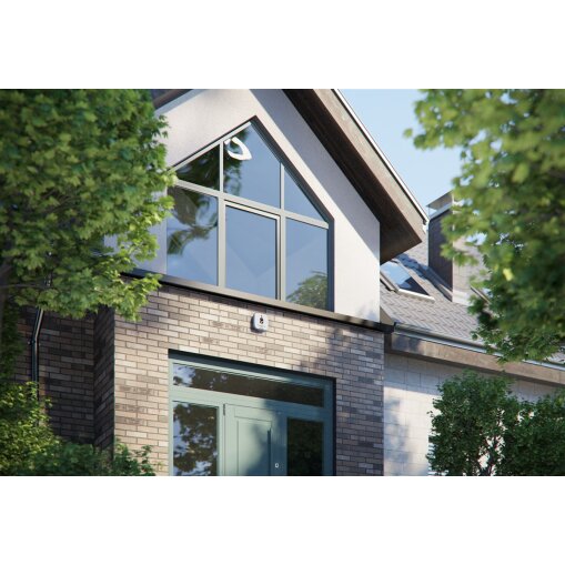 Ajax Brandplate for StreetSiren DoubleDeck white (10 pcs.) EU