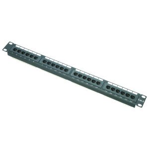 Panneau de brassage 24 ports UTP/RJ45