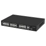 Commutateur PoE 24 ports PoE, 2 ports Gigabit, 1 SFP Gigabit