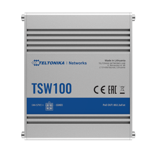 Teltonika TSW100 Switch PoE 5 10/100/1000