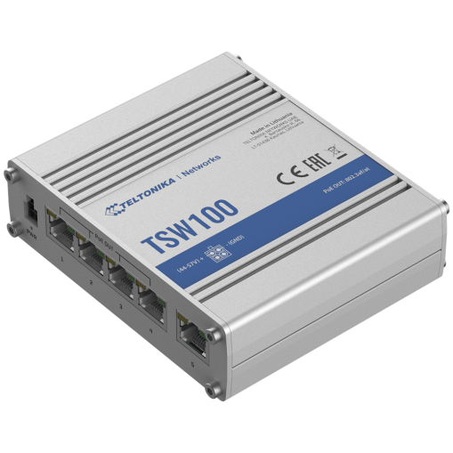 Teltonika TSW100 Switch PoE 5 10/100/1000