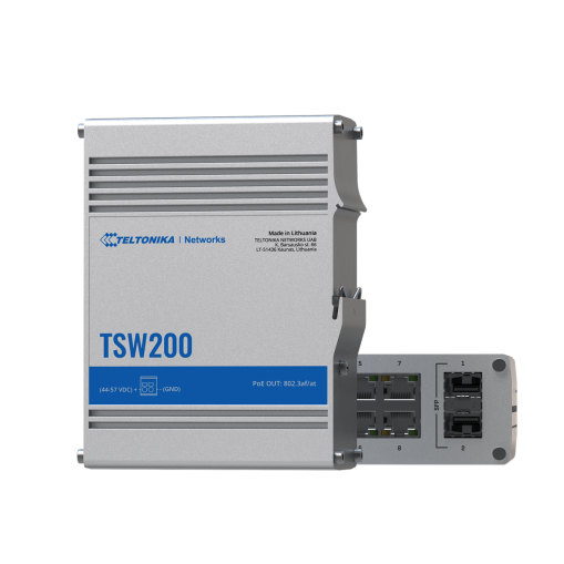 Teltonika TSW200 Switch PoE+ 8 10/100/1000, 2