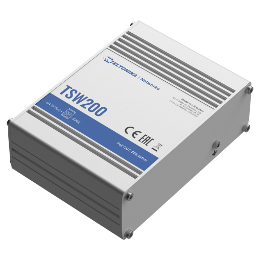 Teltonika TSW200 Switch PoE+ 8 10/100/1000, 2