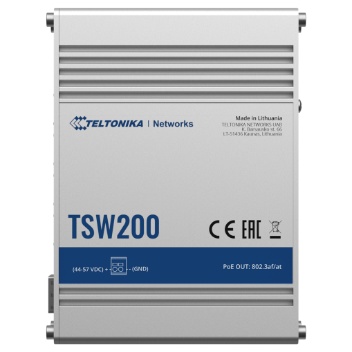 Teltonika TSW200 Switch PoE+ 8 10/100/1000, 2