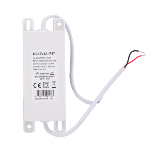 Bloc dalimentation DC 12V 3A IP67