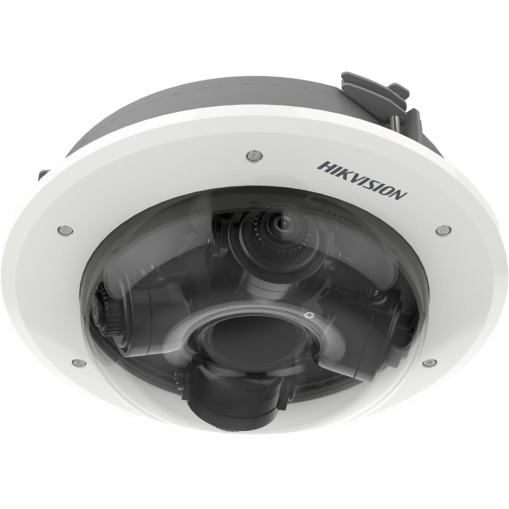 Caméra IP dôme panoramique HIKVISION 4x 5MP, 120 db WDR, IP67/IK10, zoom optique 3x