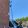 Dragonfly kit de nettoyage CCTV avec tige 7m