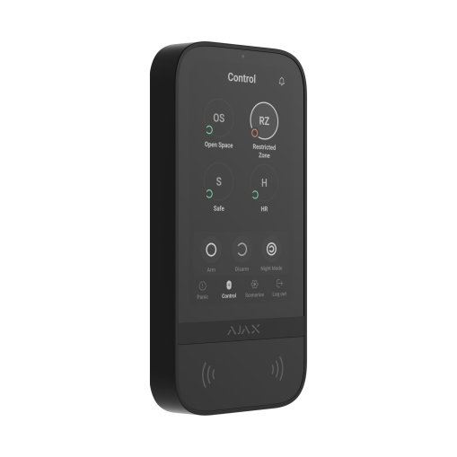 Ajax KeyPad TouchScreen noir