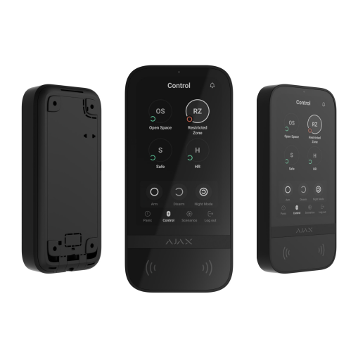Ajax KeyPad TouchScreen noir