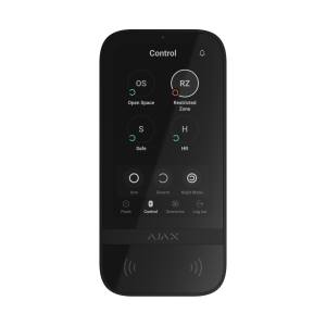 Ajax KeyPad TouchScreen noir