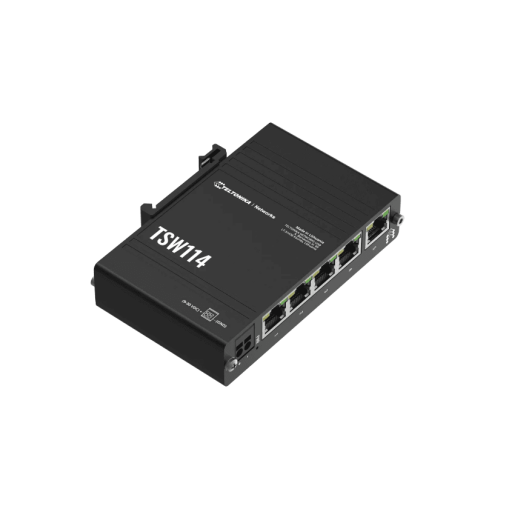 Teltonika TSW114 Commutateur DIN Rail 5 10/100/1000