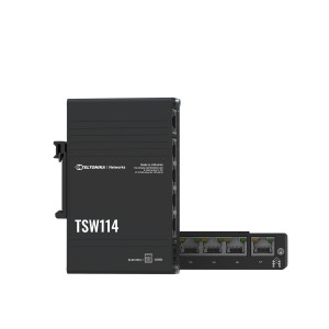 Teltonika TSW114 Commutateur DIN Rail 5 10/100/1000