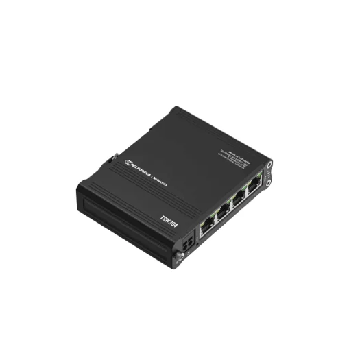 Teltonika TSW304 Commutateur DIN Rail 4 10/100/1000