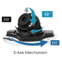 Provision DMA-340IPEN-28 10m IR 4MP Analyse KI fixe Lens Mini-Dome/Turret Anti-Vandal Camera