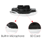 Provision DMA-340IPEN-28 10m IR 4MP Analyse KI fixe Lens Mini-Dome/Turret Anti-Vandal Camera
