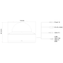 Provision DAI-340IPEN-28 20m IR 4MP DDA Analytics Lens fixed Dome/Turret Anti-Vandal Camera