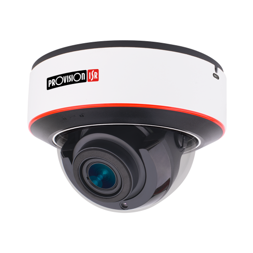 Provision DAI-380IPE-MVF 40M IR 8MP Dôme motorisé à focale variable résistant au vandalisme