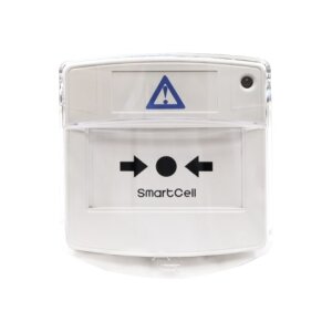 Avertisseur dincendie manuel SmartCell en blanc