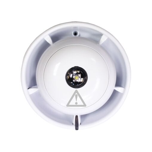 Sondeur dinformation SmartCell (blanc) et indicateur optique de plafond (bleu clignotant)