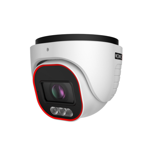Provision DH-340SRN-MVF 24/7 Full-Color 4MP Motorized Lens Dome Camera with Hybrid 40m IR and white LED