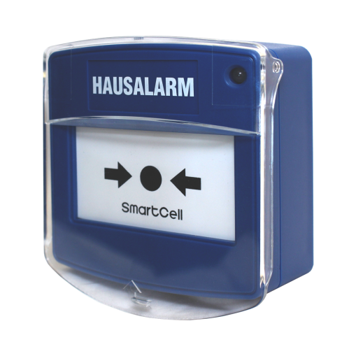 Détecteur dalarme domestique SmartCell en bleu