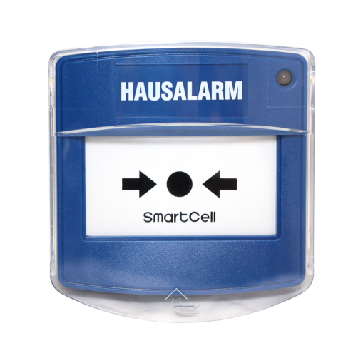 Détecteur dalarme domestique SmartCell en bleu