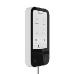 KeyPad TouchScreen Fibra blanc
