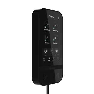KeyPad TouchScreen Fibra noir