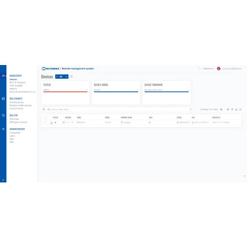 Licences prépayées Teltonika RMS 1 point