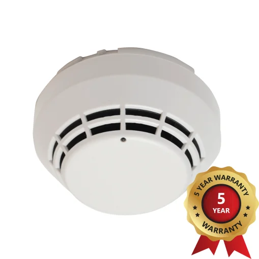 2X Détecteur de fumée optique intelligent adressable double avec isolateur de la série Excellence