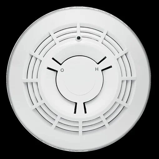 2X Détecteur de fumée optique intelligent adressable double avec isolateur de la série Excellence