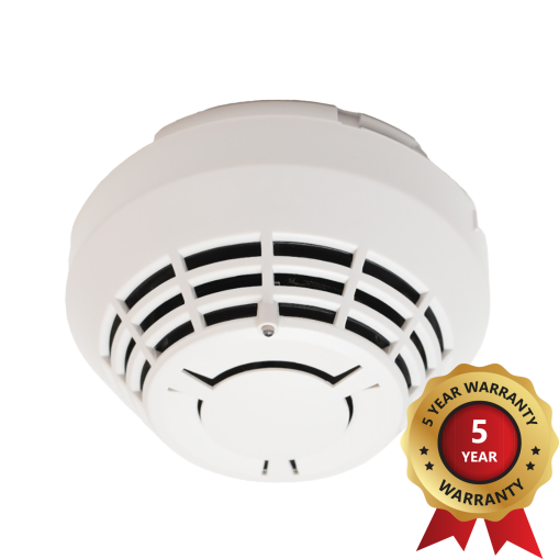 2X Détecteur de chaleur/optique double adressable intelligent avec isolateur de la série Excellence