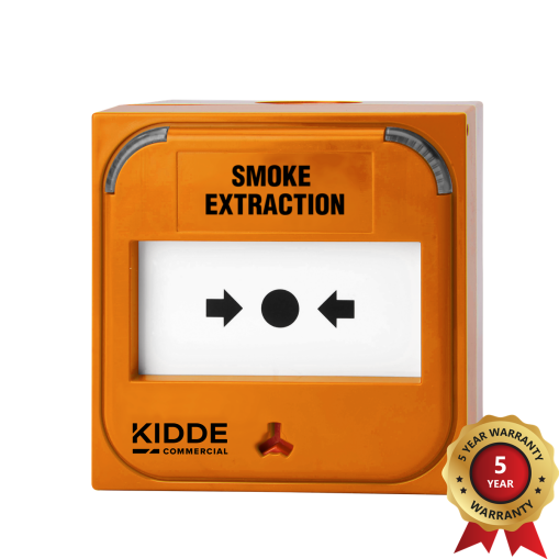 2X Détecteurs manuels dincendie adressables intelligents de la série Excellence avec isolateur