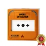 2X D&eacute;tecteurs manuels dincendie adressables intelligents de la s&eacute;rie Excellence avec isolateur
