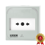 2X D&eacute;tecteurs manuels dincendie adressables intelligents de la s&eacute;rie Excellence avec isolateur