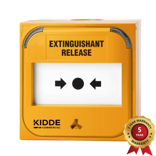 2X Détecteurs manuels dincendie adressables intelligents de la série Excellence avec isolateur