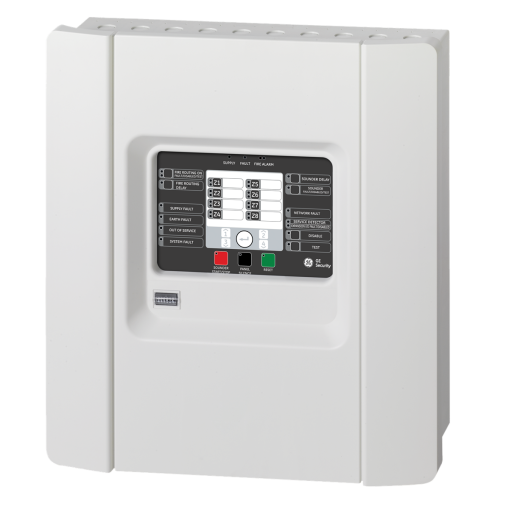 1X Centrale dalarme incendie conventionnelle avec compteur dalarmes - 8 zones