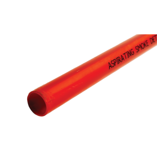 KIDDE 3 mètres de tube ABS (testé LPCB) - 27 mm de diamètre ( 3 / 4 ") - rouge