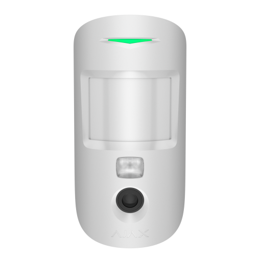 Ajax Superior MotionCam HD (PhOD) Jeweller blanc EU
