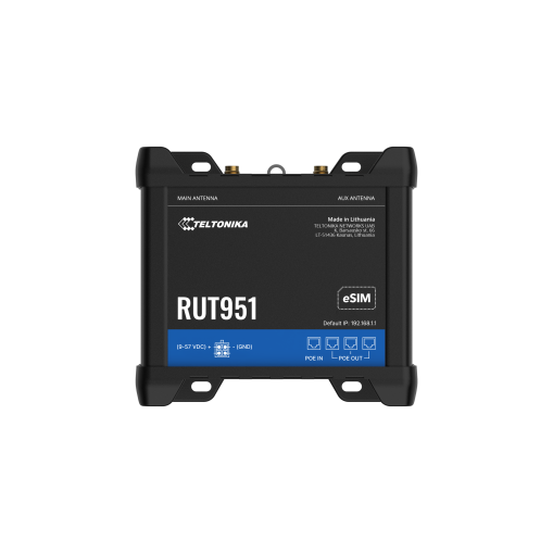 Teltonika RUT951 Routeur POE+ 4G avec PoE